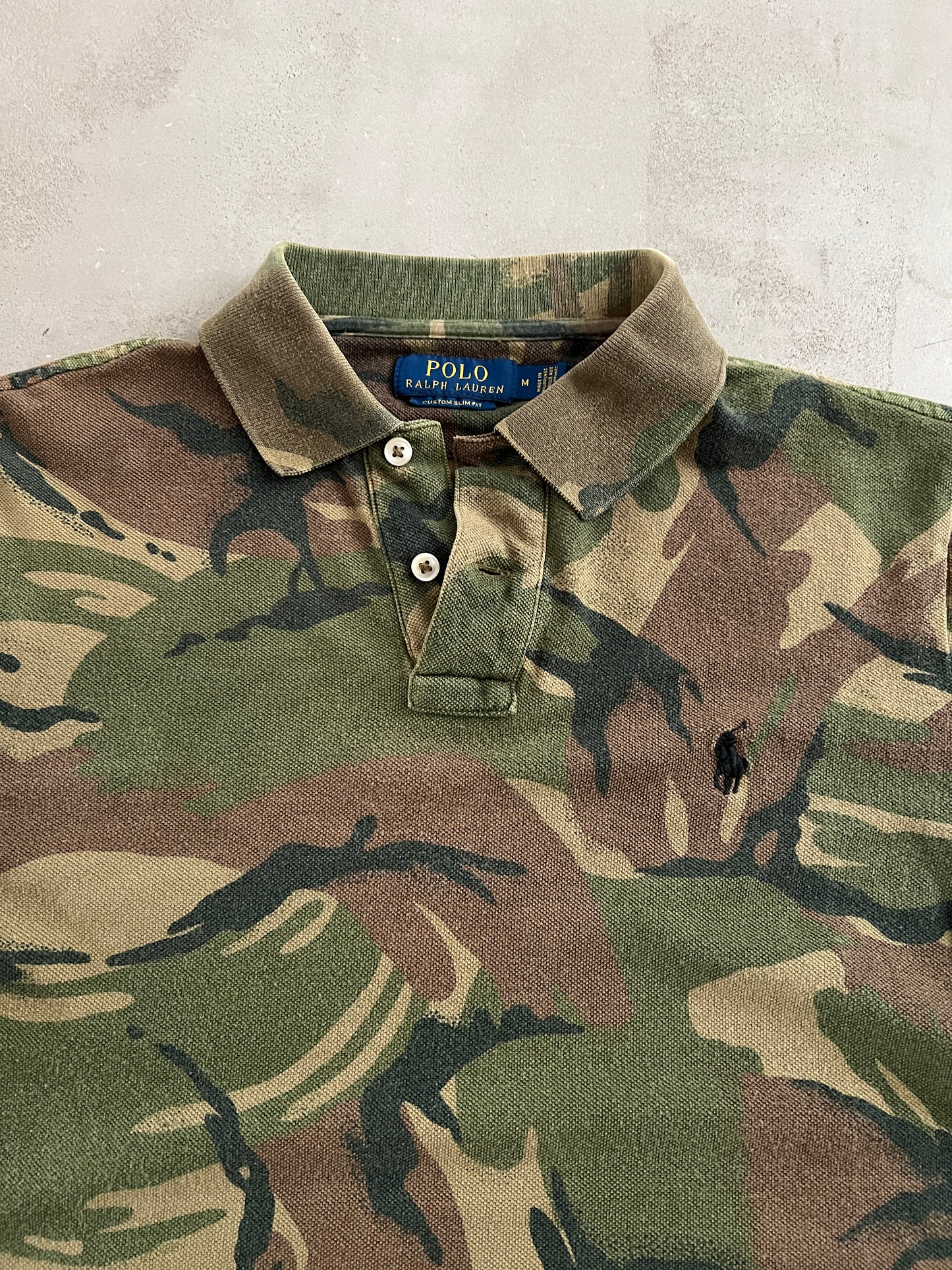 CAMO RALPH LAUREN POLO - 2000S - XS