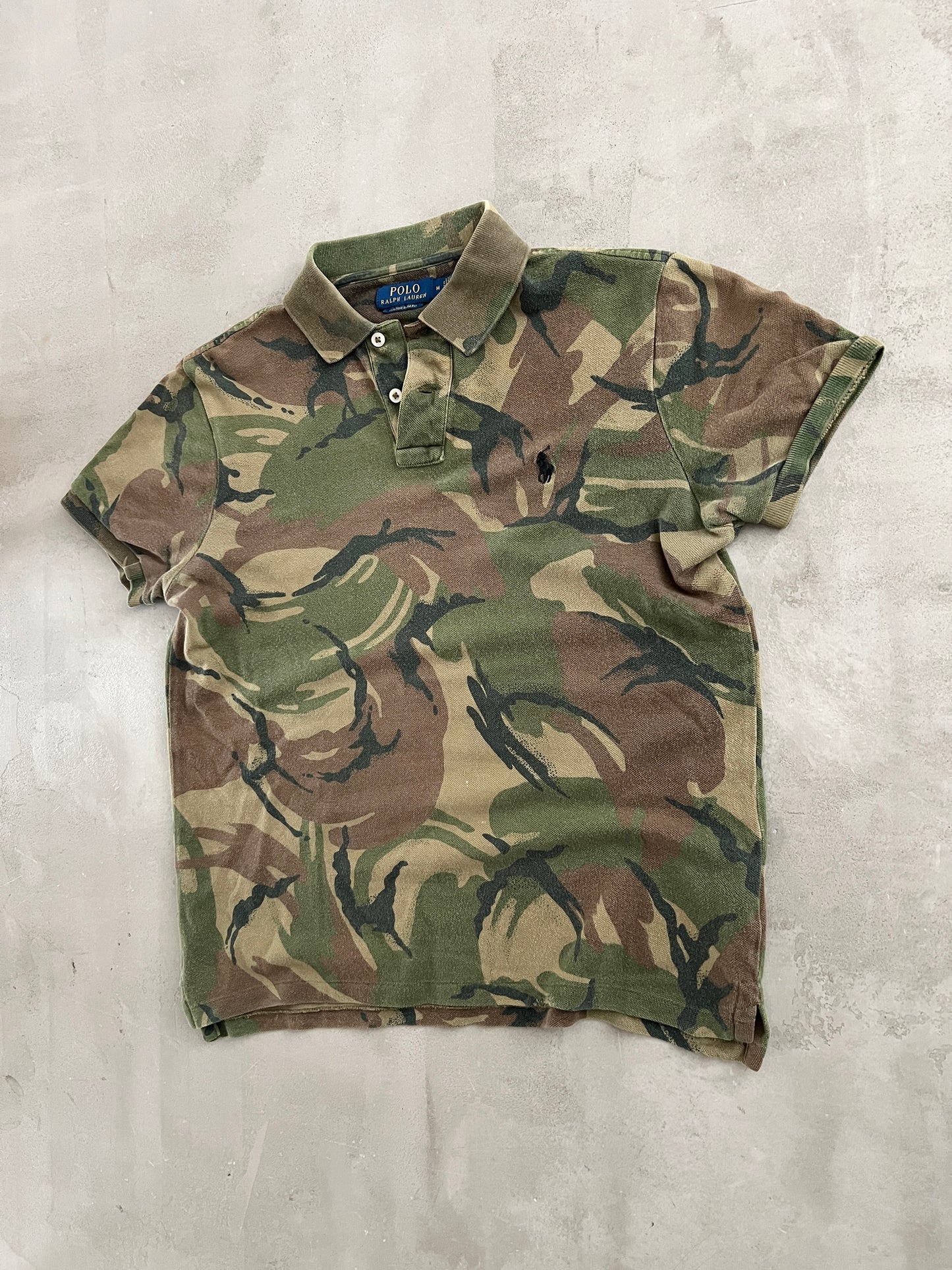 CAMO RALPH LAUREN POLO - 2000S - XS