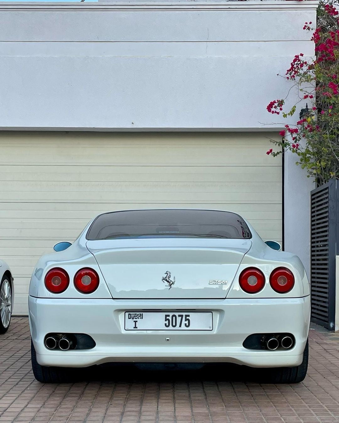 NAVY FERRARI 550 MARANELLO TEE - 1990S - L