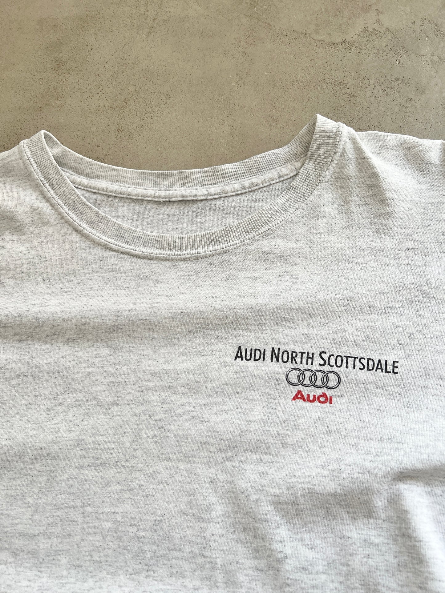 GREY AUDI R8 PROMO TEE - 2000S - L