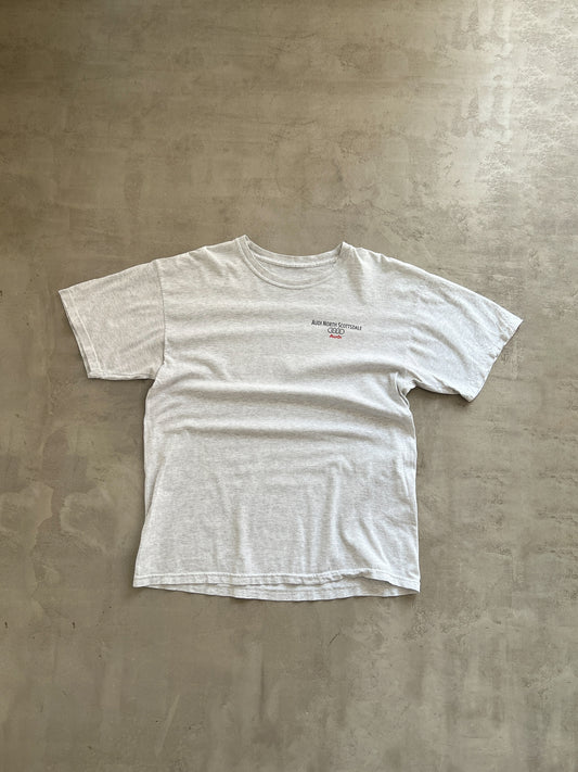GREY AUDI R8 PROMO TEE - 2000S - L