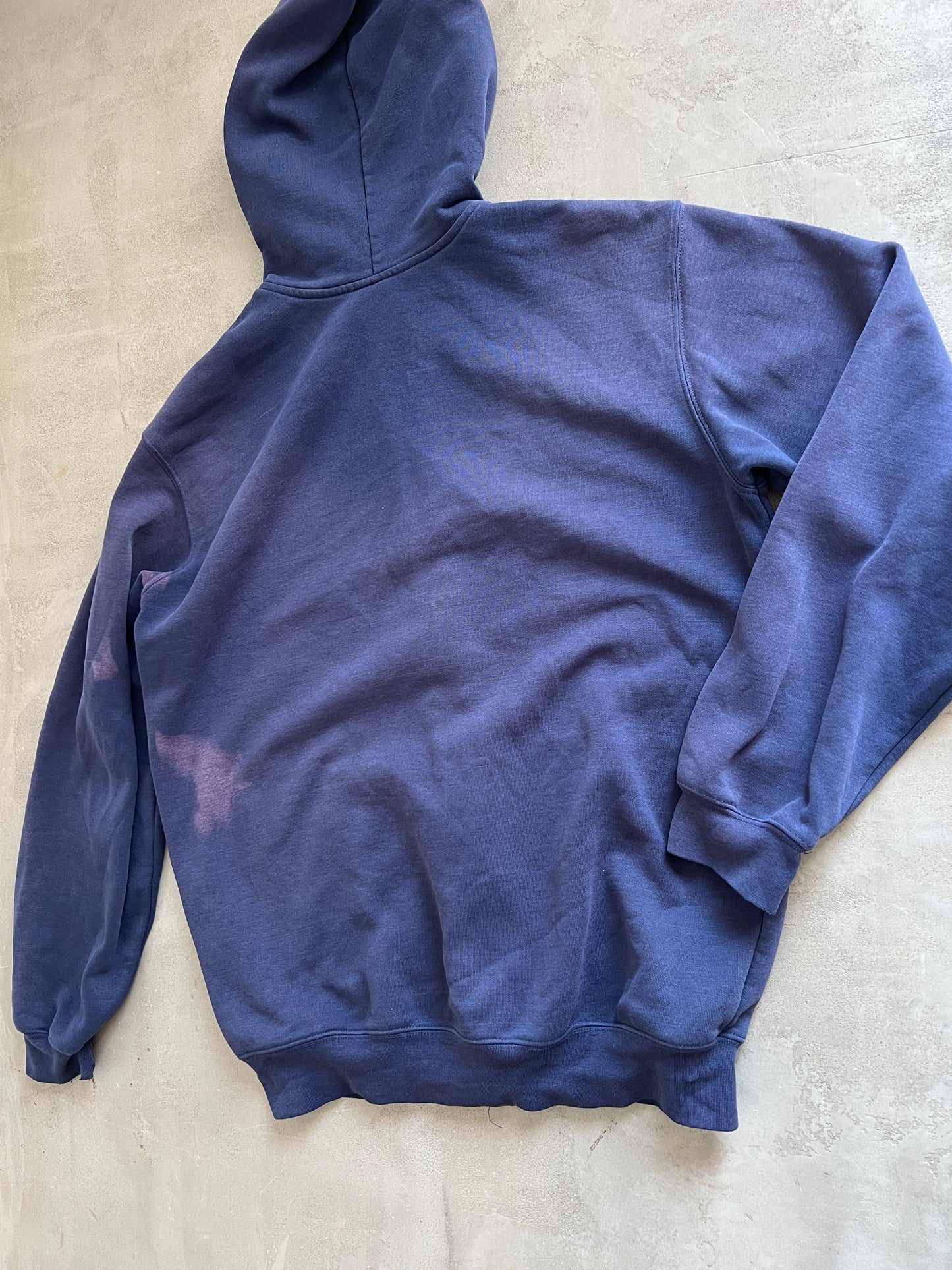 FADED CARHARTT ZIP UP HOODIE - 2000S - L