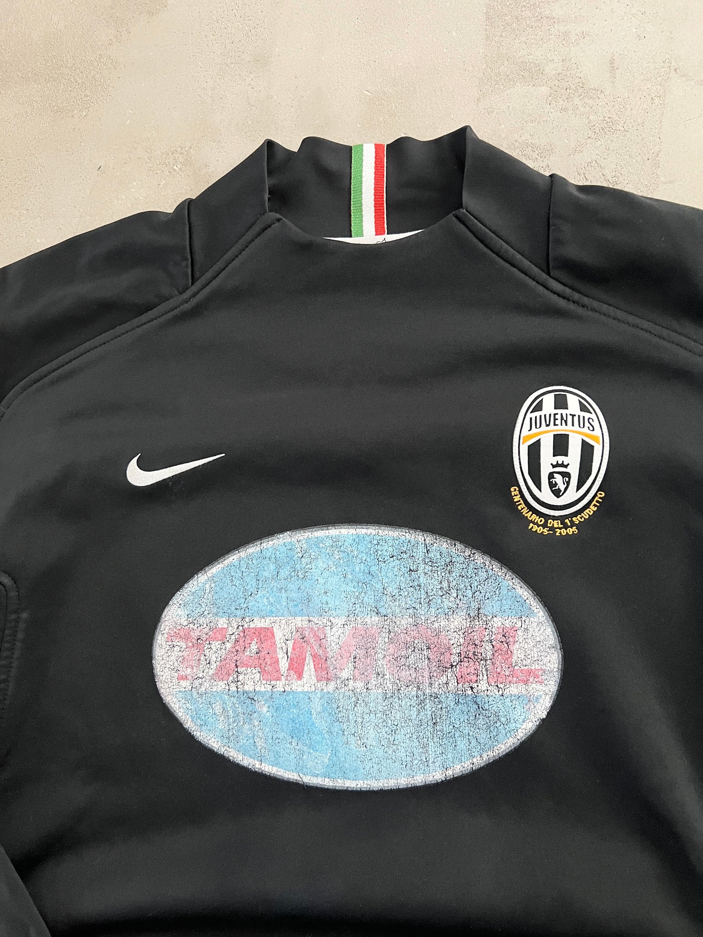 BLACK JUVENTUS NIKE SWEATER - 2000S - L/M