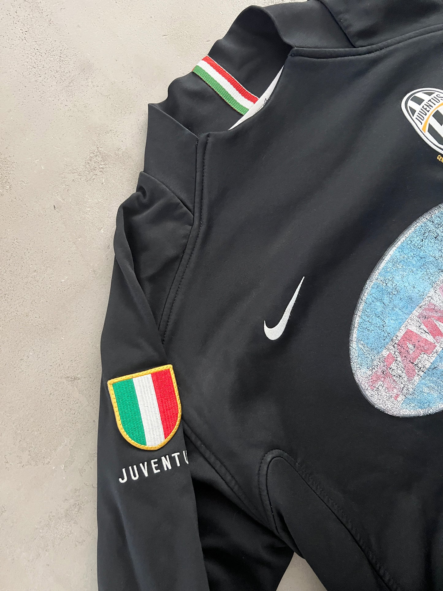 BLACK JUVENTUS NIKE SWEATER - 2000S - L/M