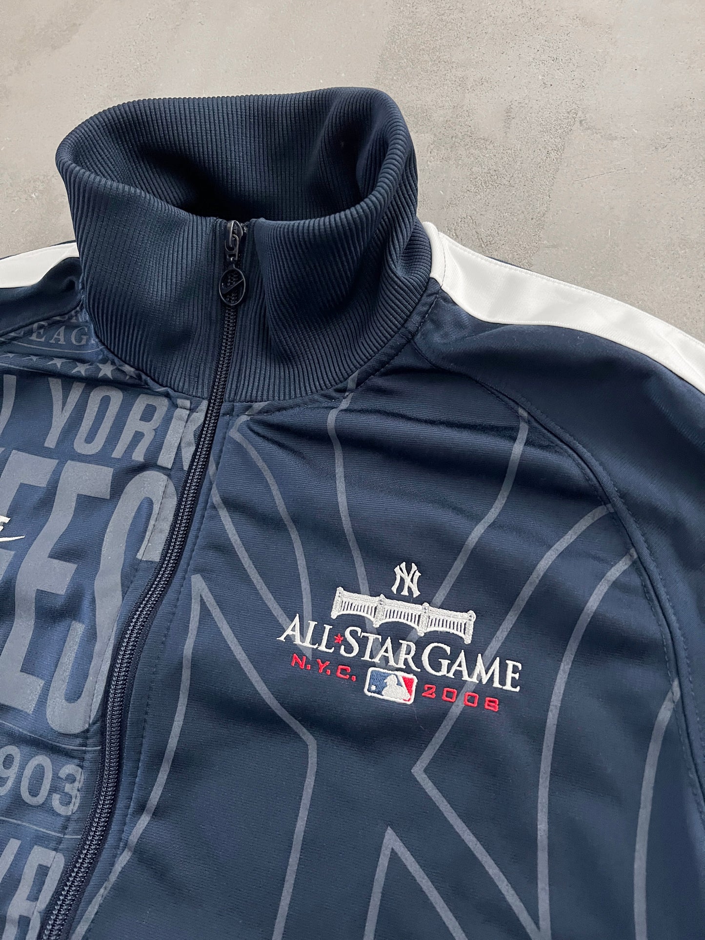 NAVY YANKEES NIKE JACKET - 2000S - S