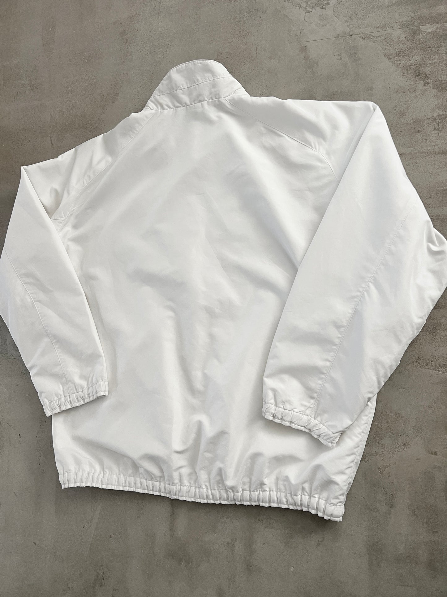 WHITE MANCHESTER UNITED NIKE JACKET - 2000S - L/XL