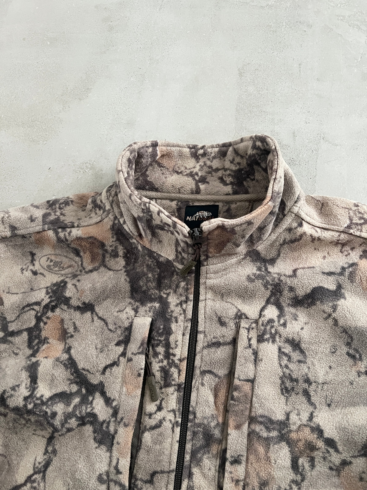 CAMO REALTREE FLEECE JACKET - 2000S - XL