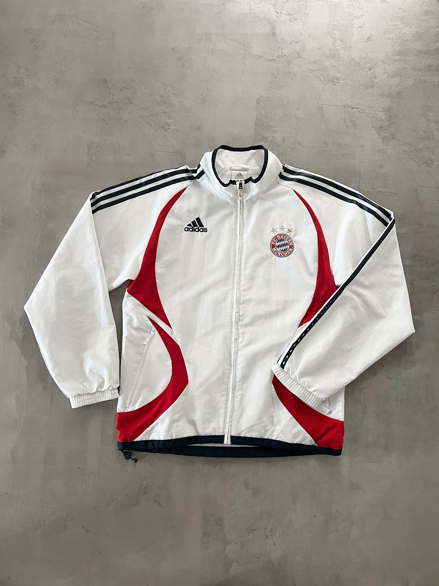 WHITE BAYERN MUNICH JACKET - 2000S - XL