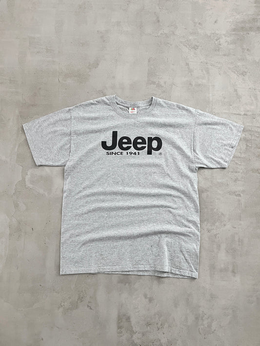 GREY JEEP 4X4 PROMO TEE - 1990S - L/XL