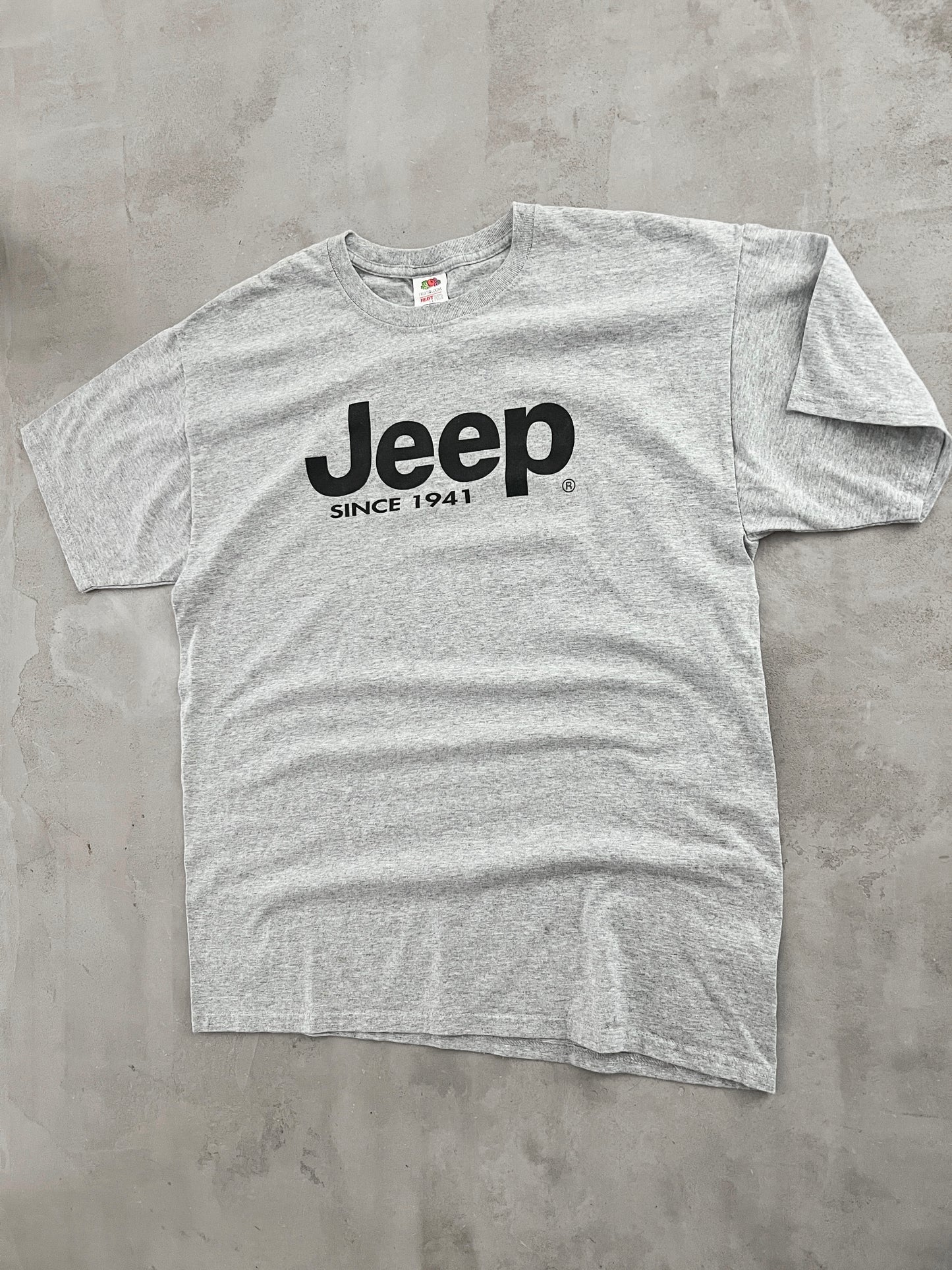 GREY JEEP 4X4 PROMO TEE - 1990S - L/XL