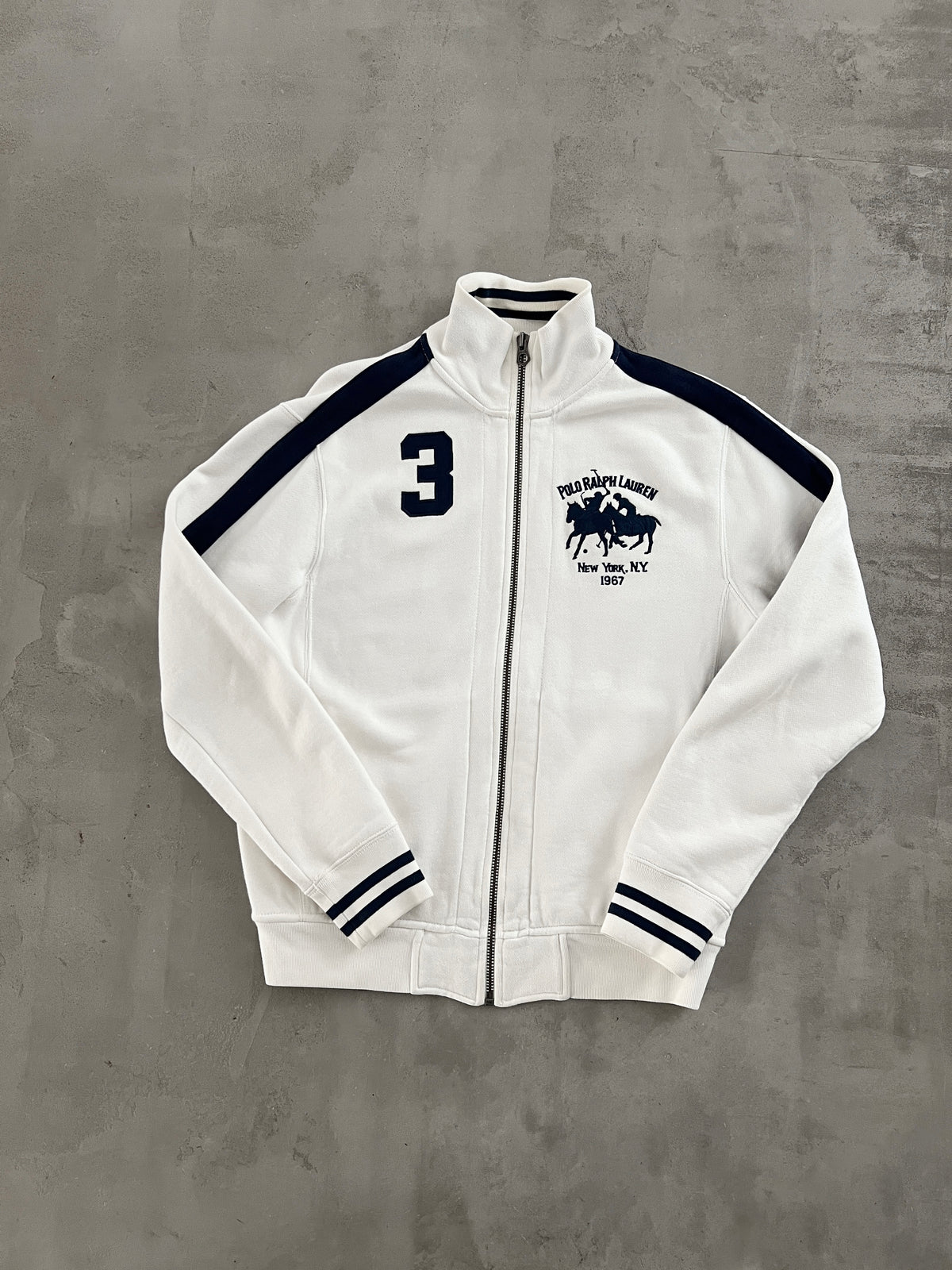 WHITE RALPH LAUREN JACKET - 2000S - S