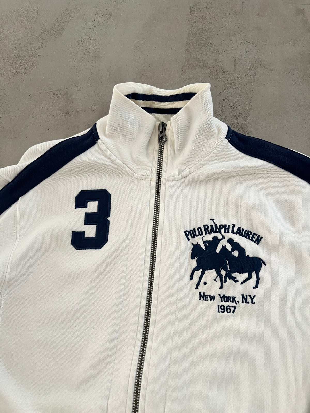 WHITE RALPH LAUREN JACKET - 2000S - S