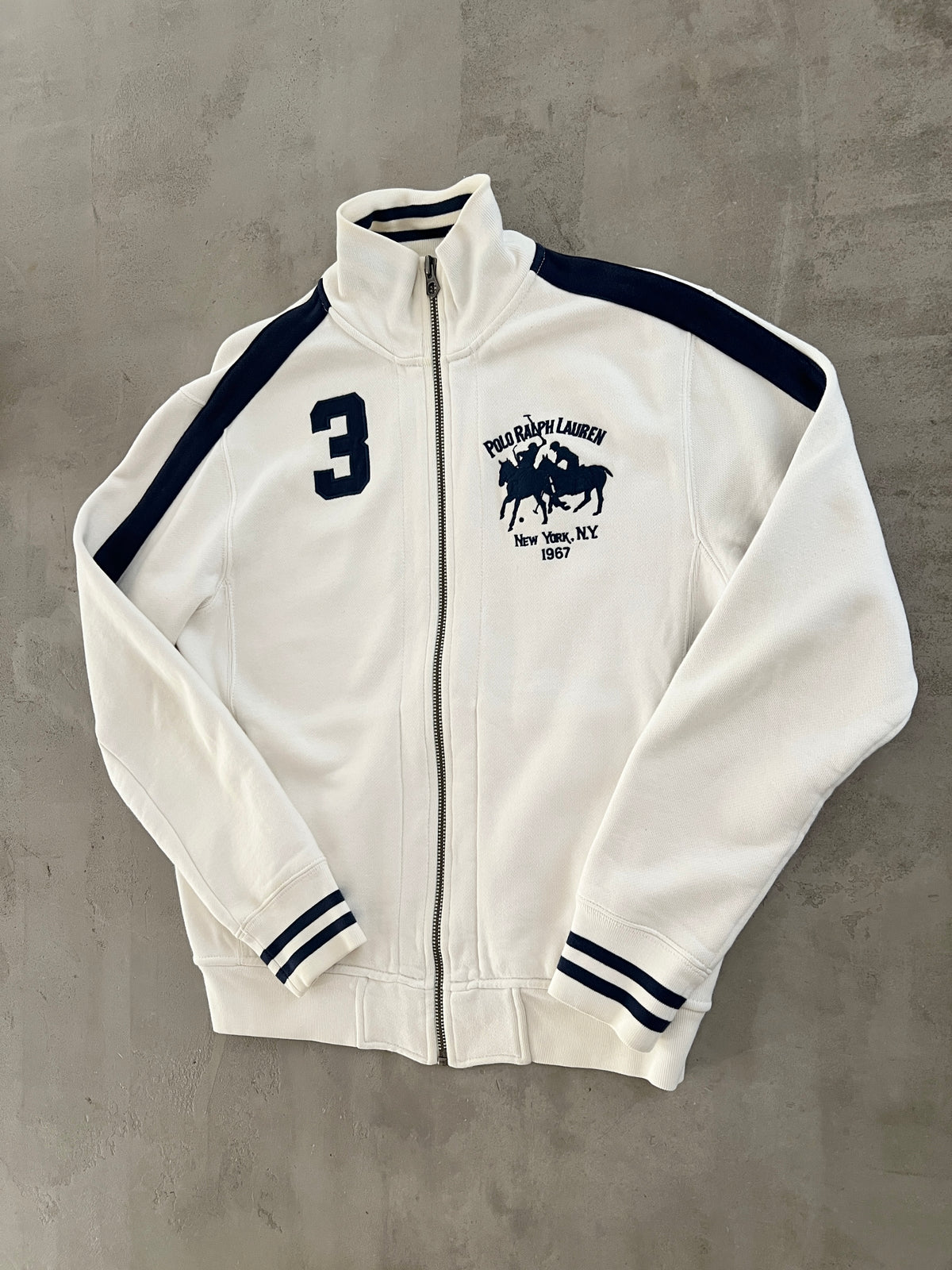 WHITE RALPH LAUREN JACKET - 2000S - S