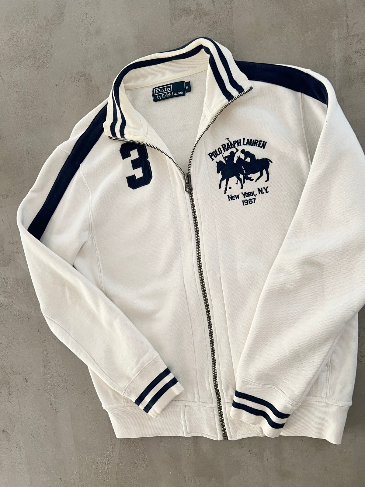 WHITE RALPH LAUREN JACKET - 2000S - S