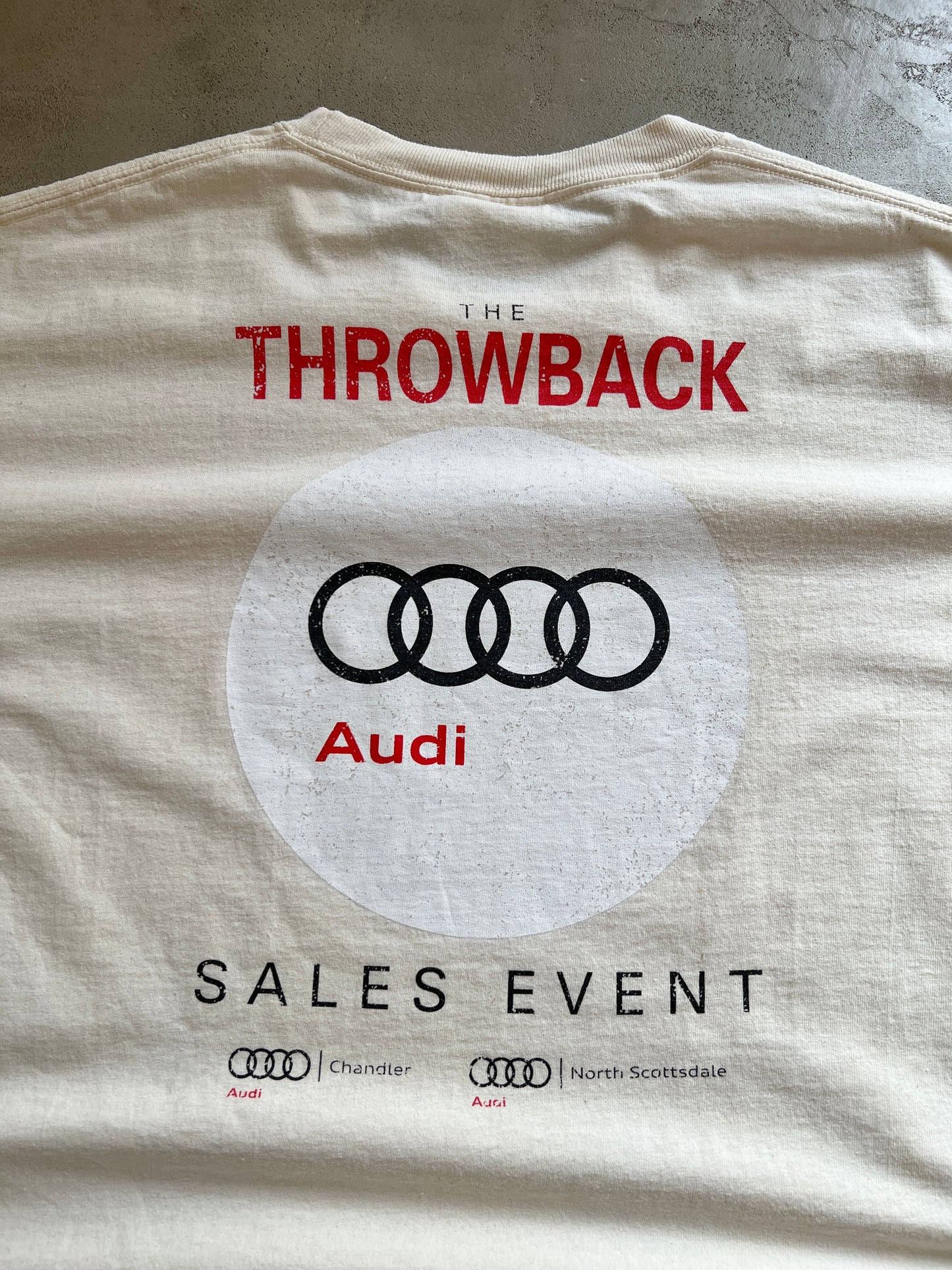 CREME AUDI PROMO TEE - 2000S - L