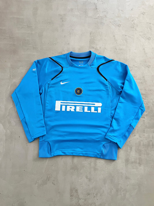BLUE INTER MILAN SWEATER - 2000S - M/L