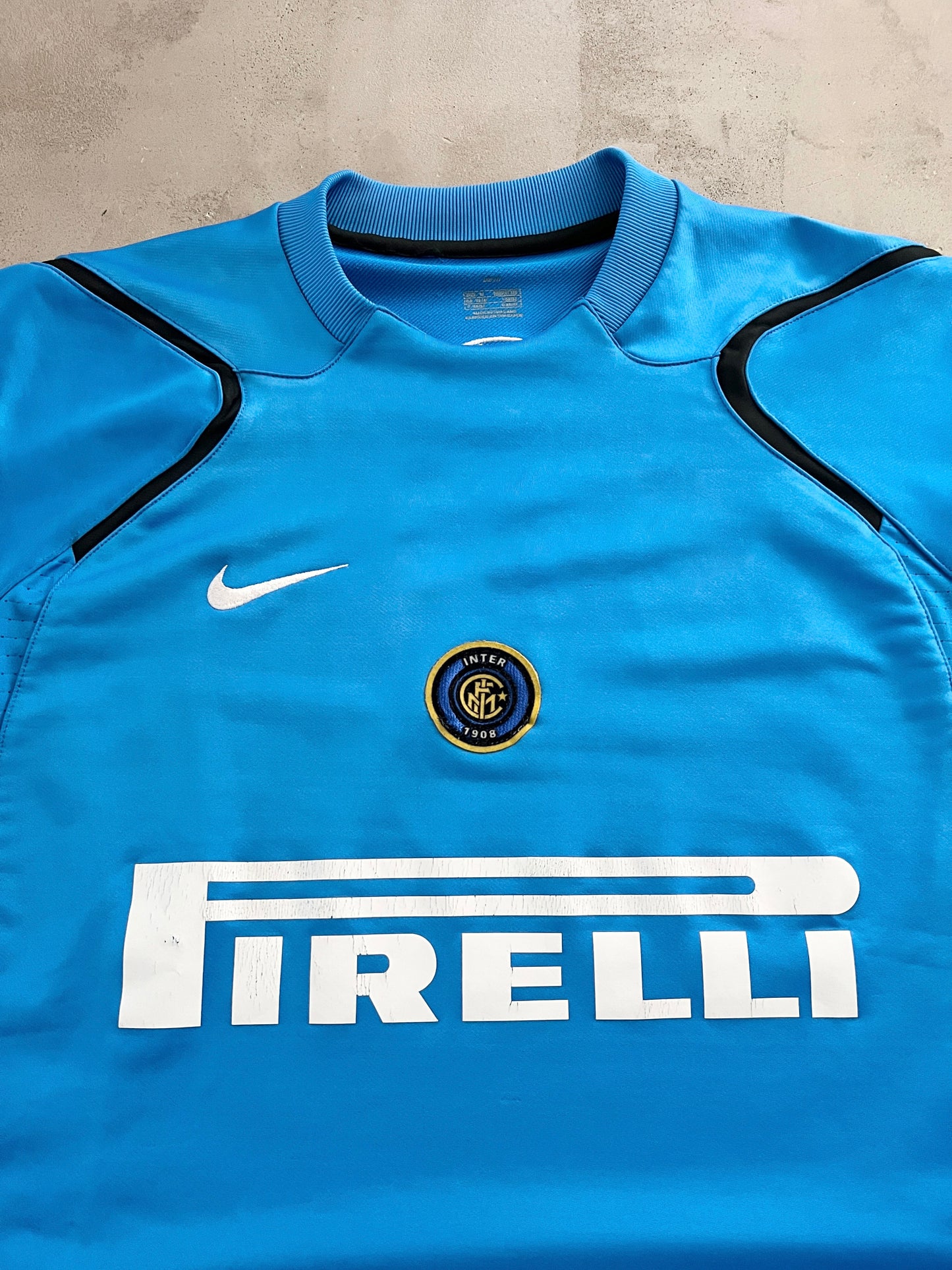BLUE INTER MILAN SWEATER - 2000S - M/L