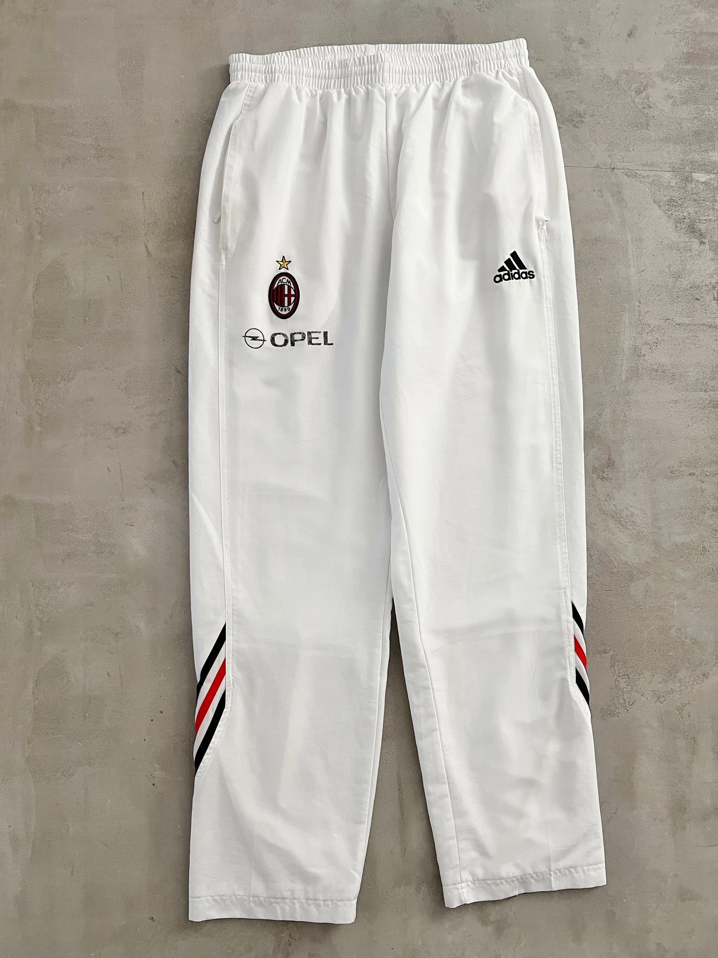 WHITE AC MILAN TRACKSUIT - 2000S - L/XL