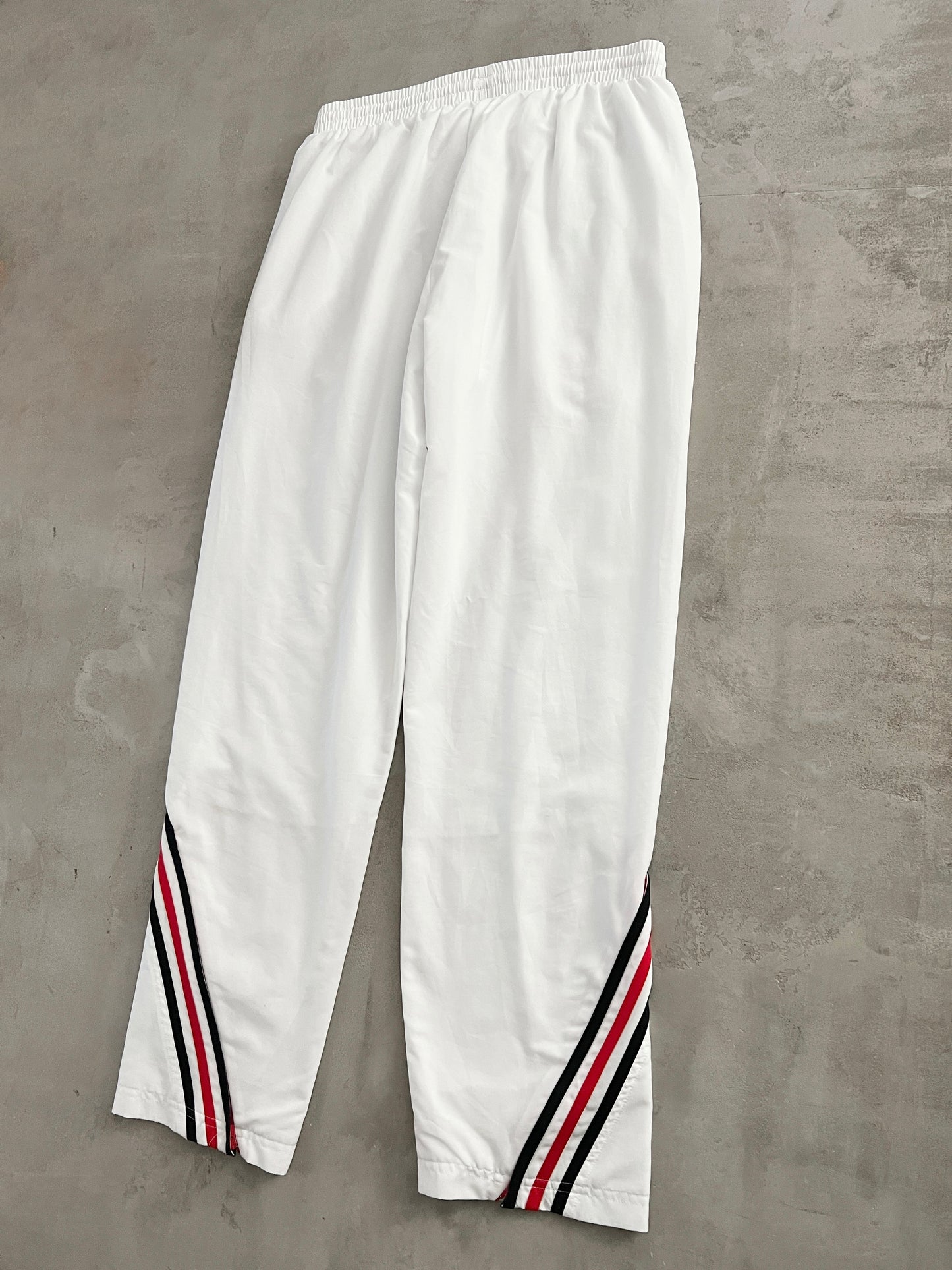 WHITE AC MILAN TRACKSUIT - 2000S - L/XL