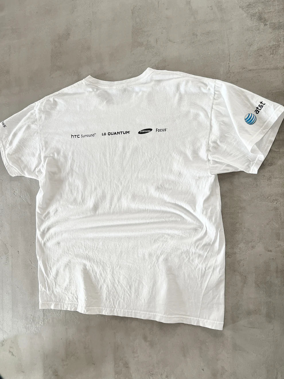WHITE WINDOWS PHONE TEE - 2000S - L