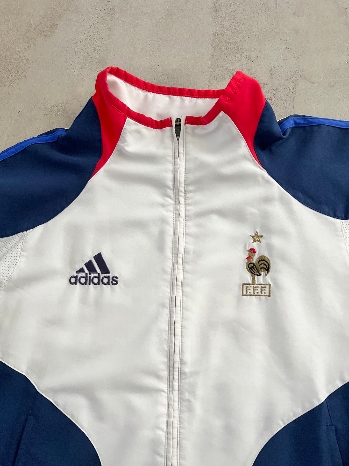 WHITE FRANCE JACKET - 2000S - S