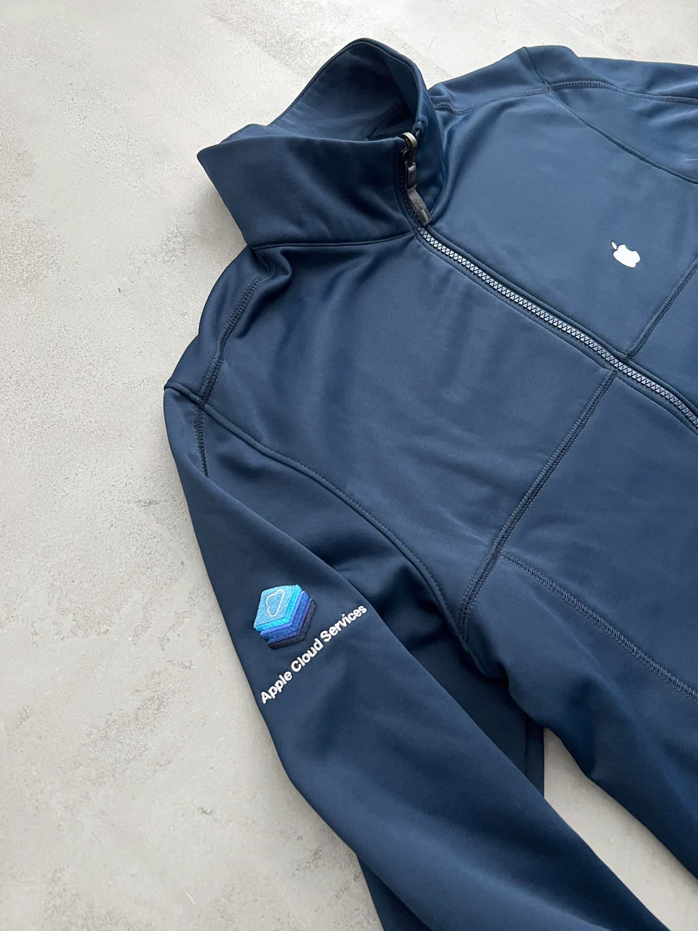 NAVY APPLE JACKET - 2000S - M