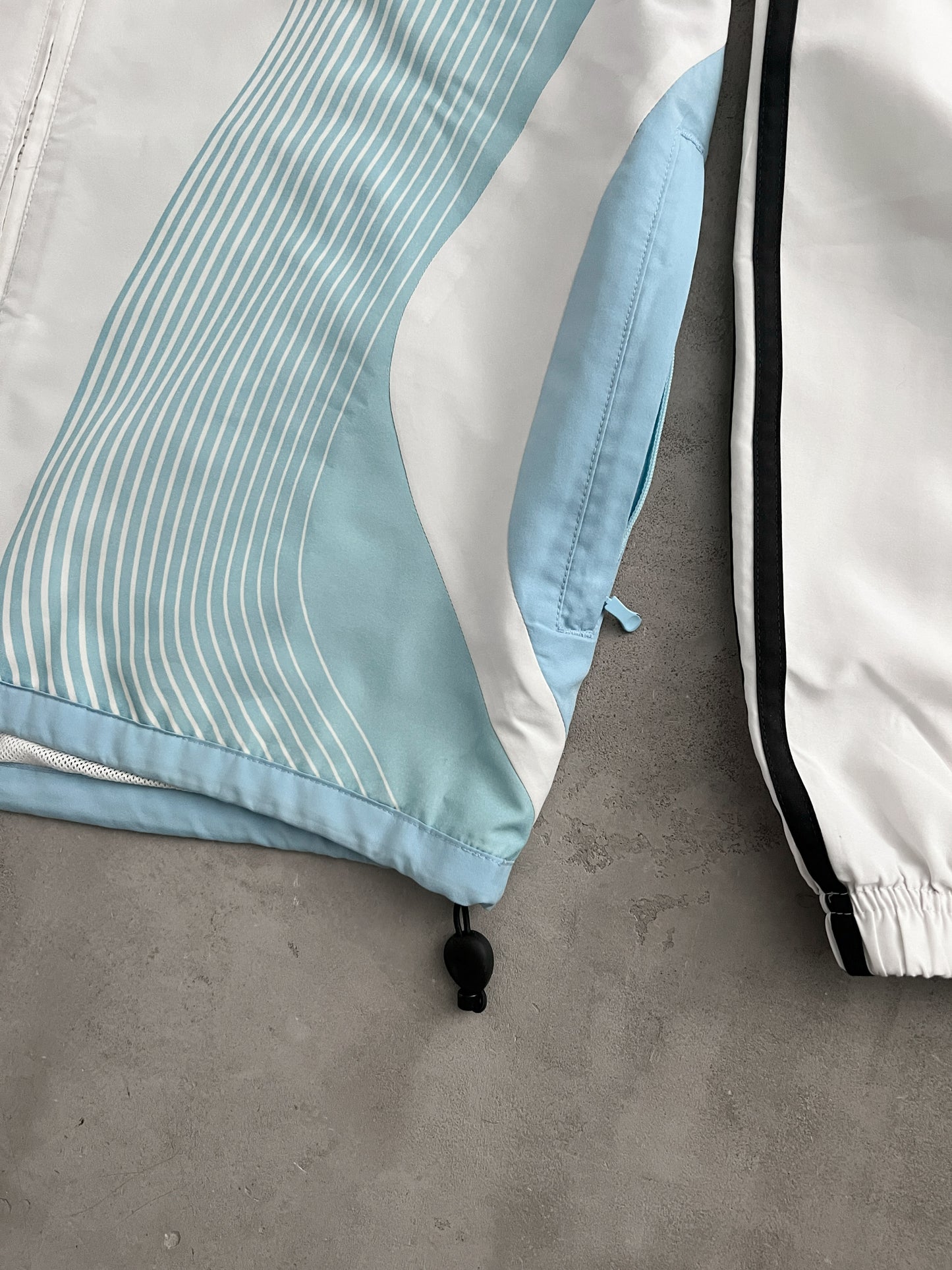 BABY BLUE WHITE ARGENTINA TRACKSUIT - 2000S - L