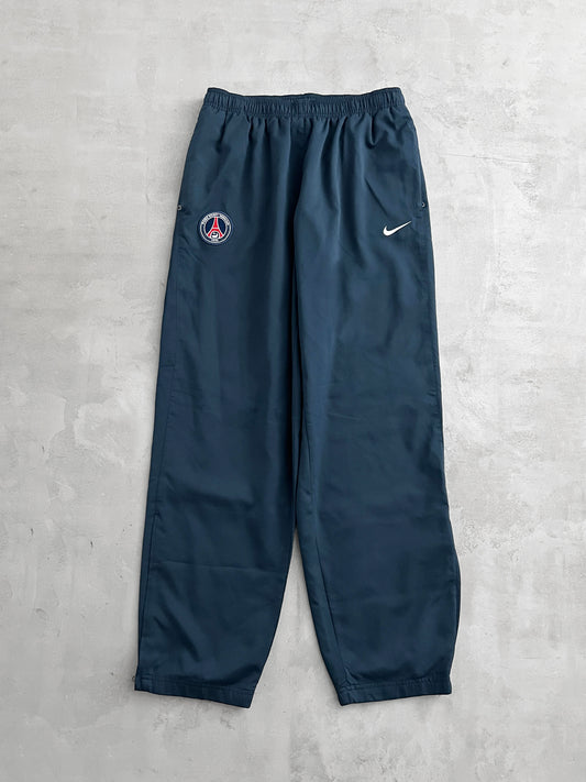 NAVY PSG NIKE TRACK PANTS - 2000S - L
