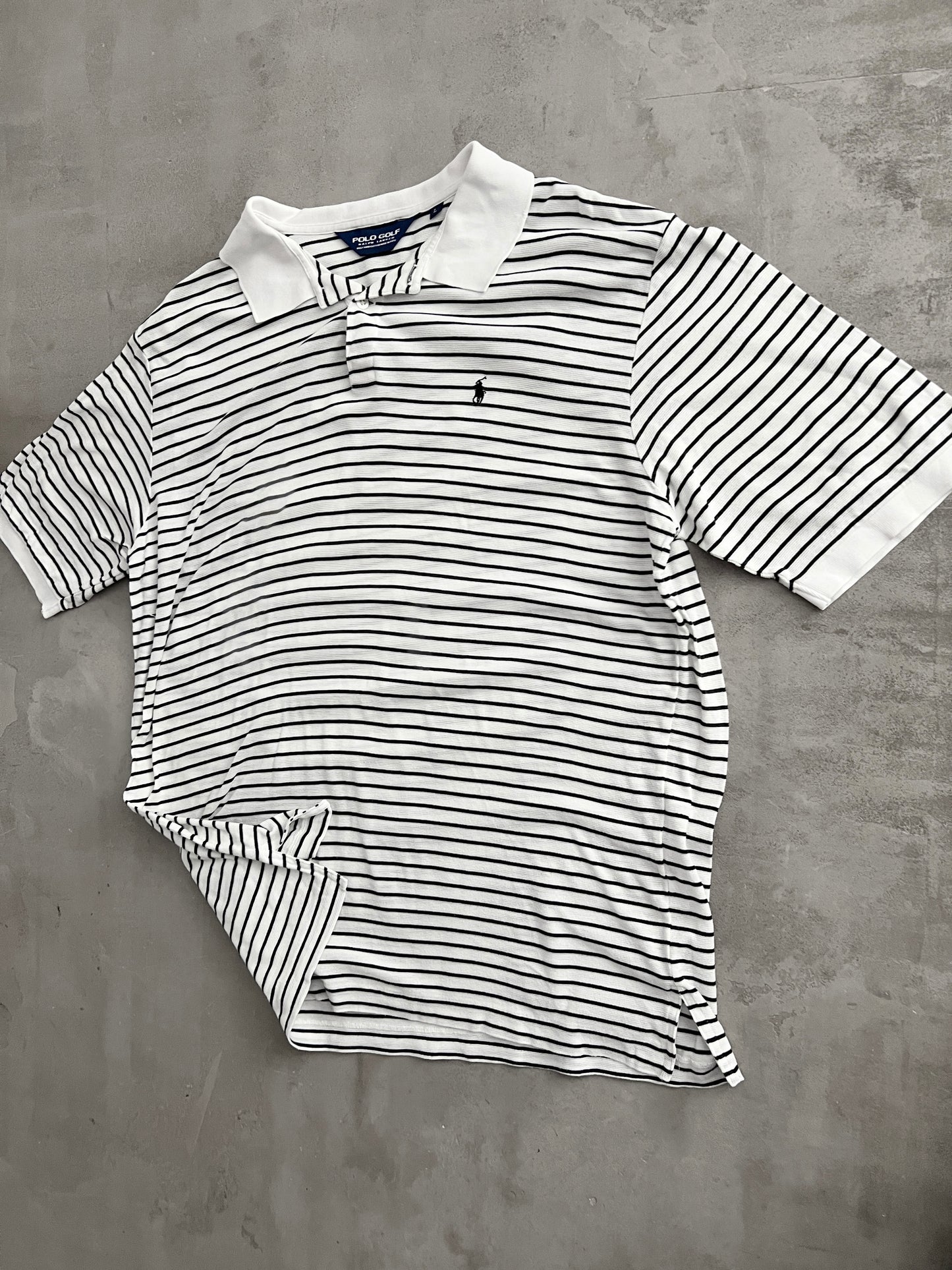 WHITE RALPH LAUREN GOLF POLO - 2000S - XL