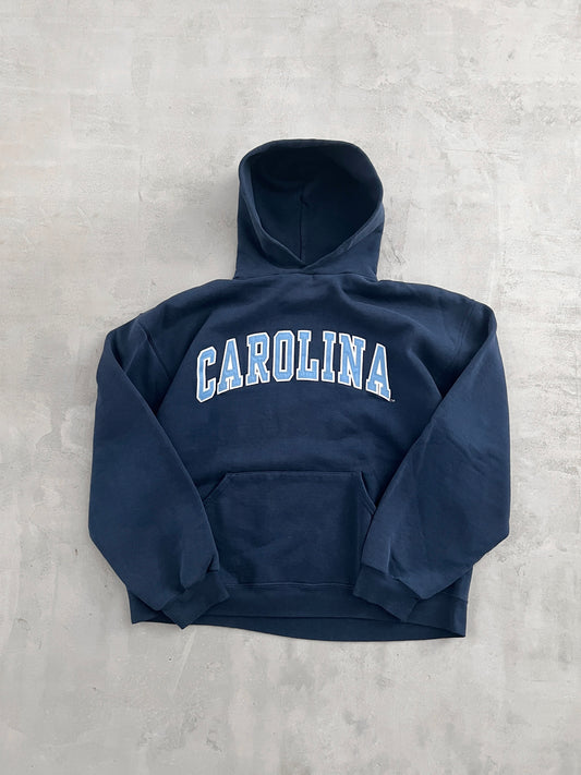 NAVY RUSSELL UNC HOODIE - 1990S - M