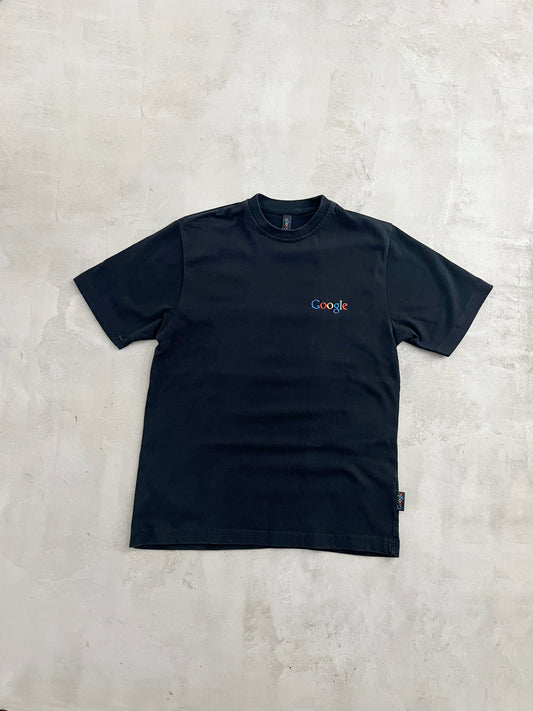 BLACK GOOGLE PROMO TEE - 2000S - S