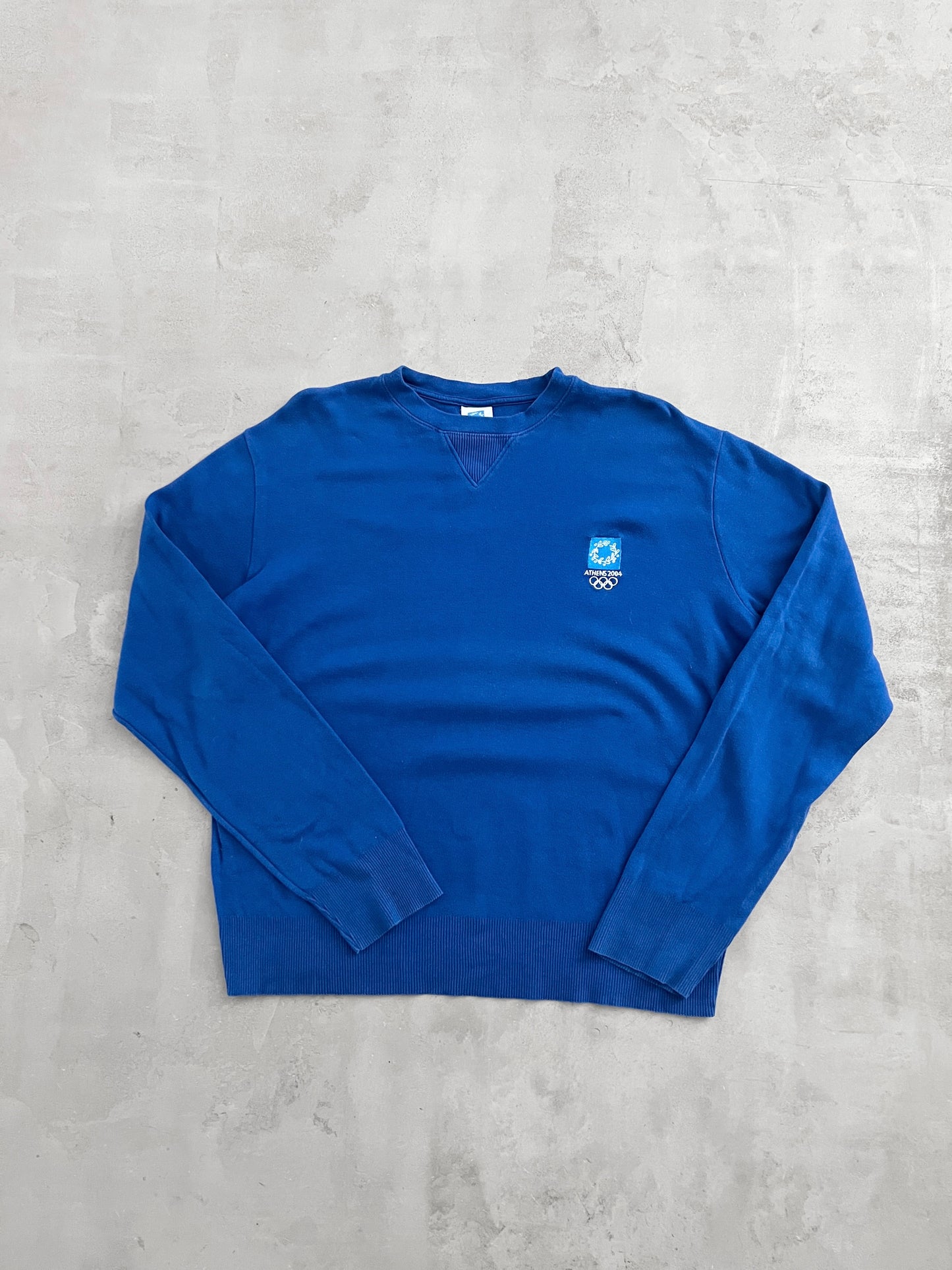 BLUE OLYMPIC GAMES ATHEN LONGSLEEVE - 2004 - M