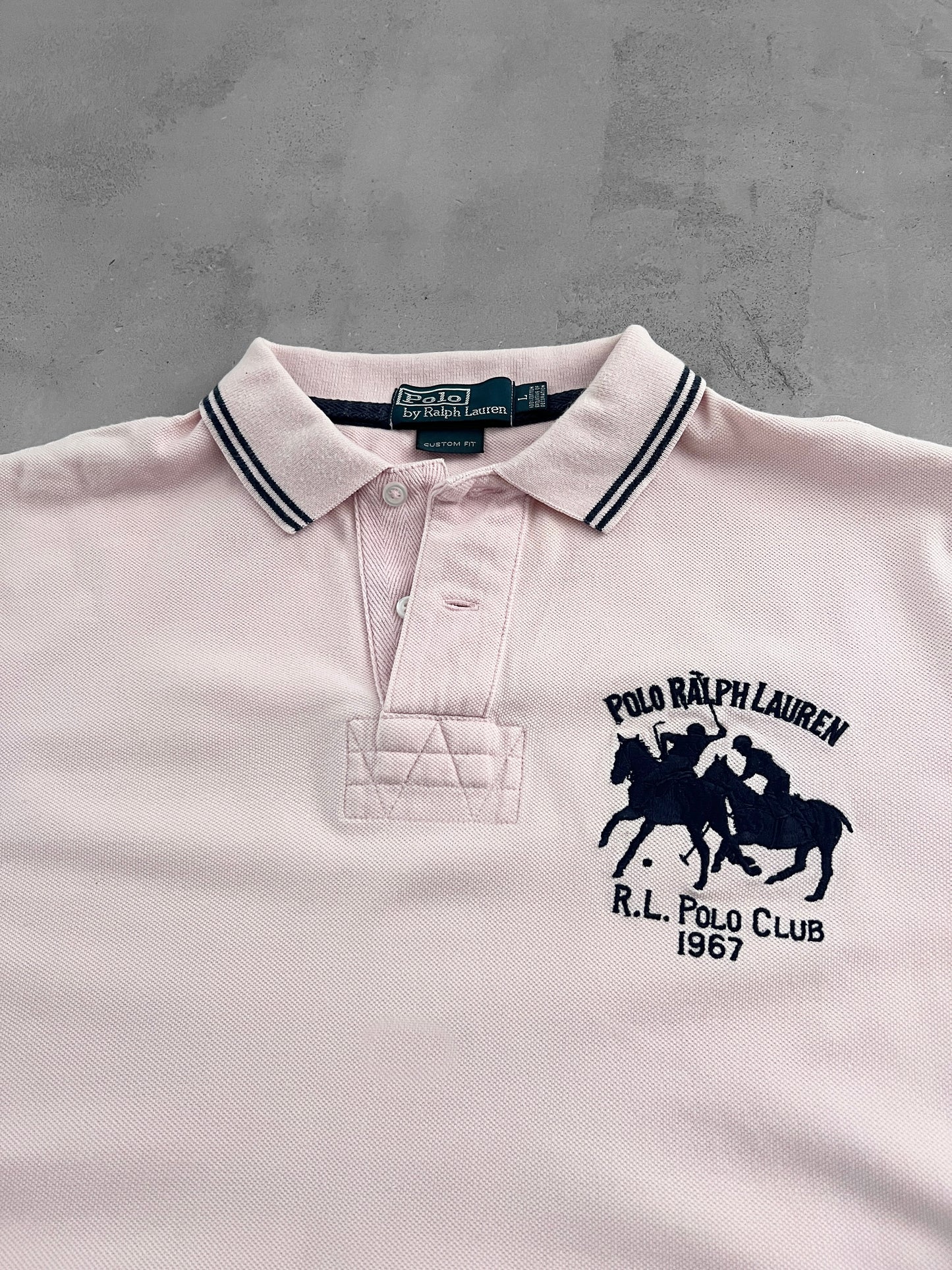 PINK RALPH LAUREN POLO - 2000S - L
