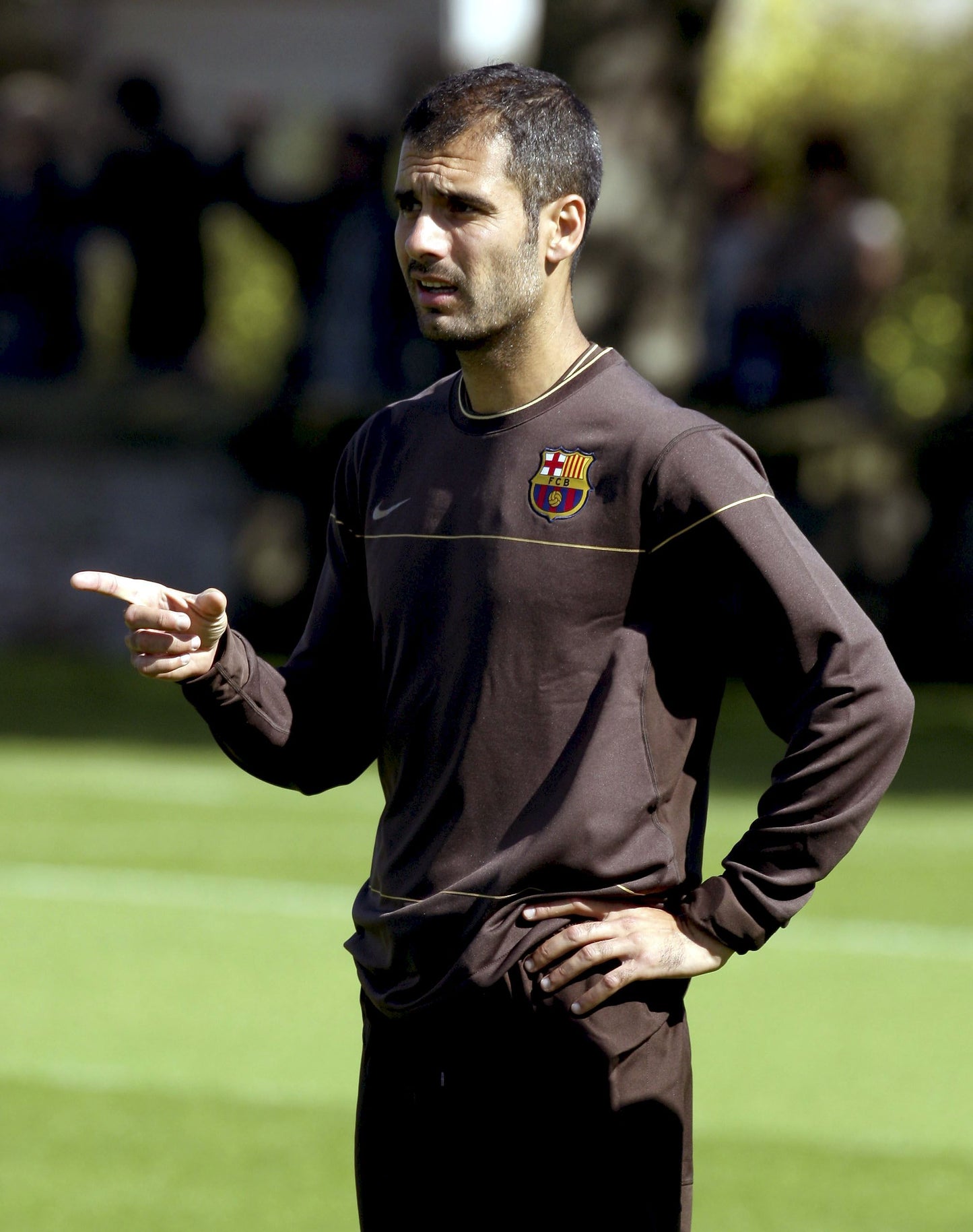 MOCHA FC BARCA NIKE LONGSLEEVE - 2000S - M