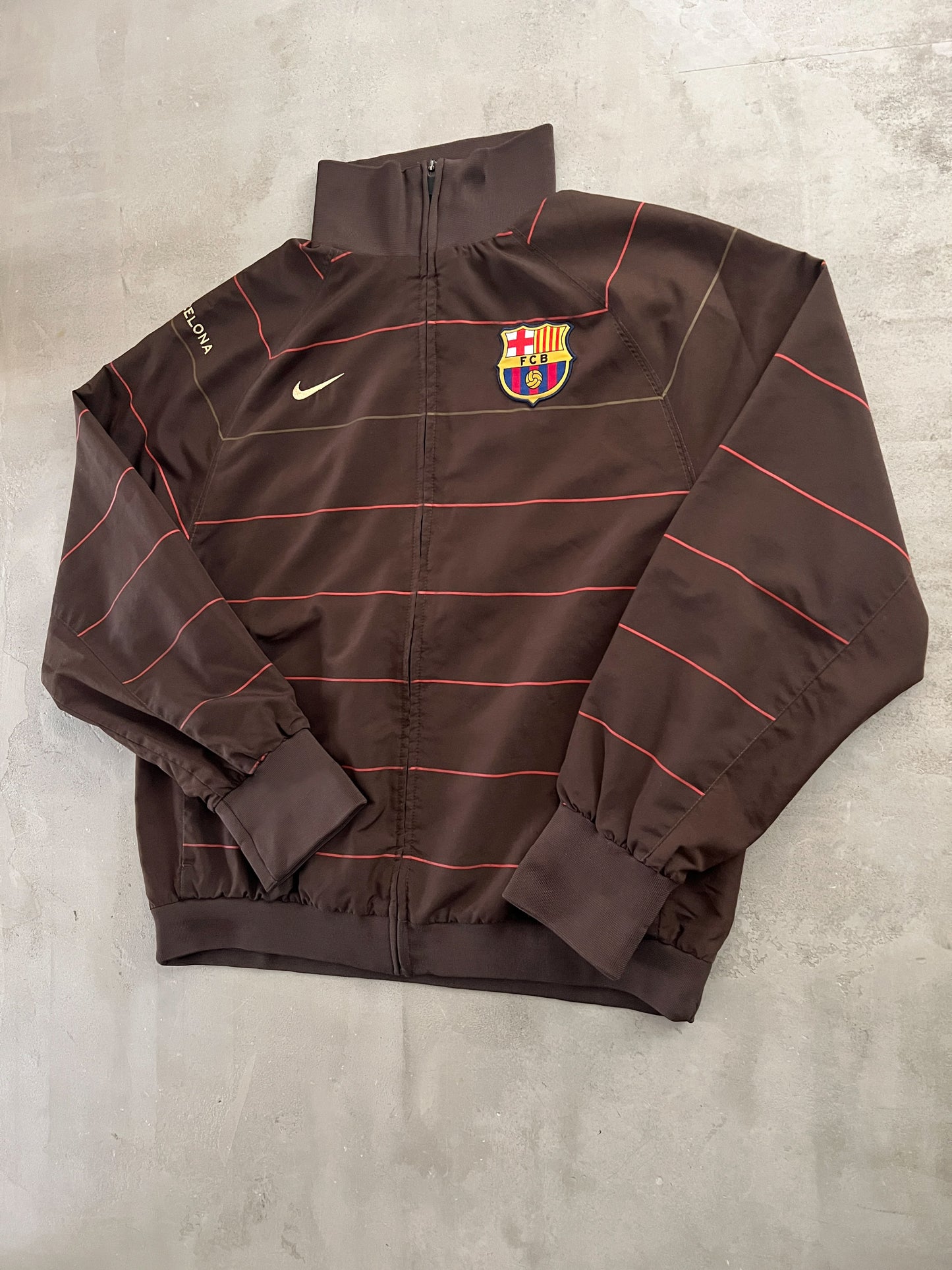 MOCHA FC BARCELONA NIKE TRACKSUIT - 2000S - L