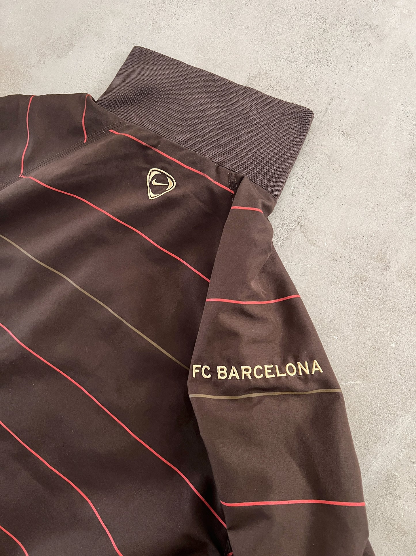 MOCHA FC BARCELONA NIKE TRACKSUIT - 2000S - L