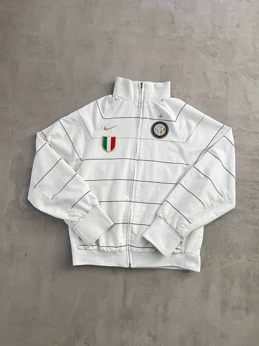 WHITE INTER MILAN NIKE JACKET - 2000S - S