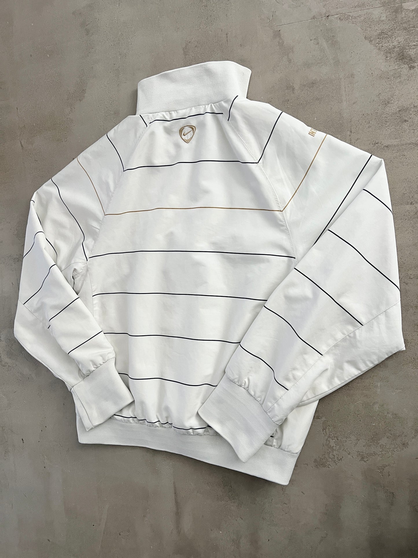 WHITE INTER MILAN NIKE JACKET - 2000S - S