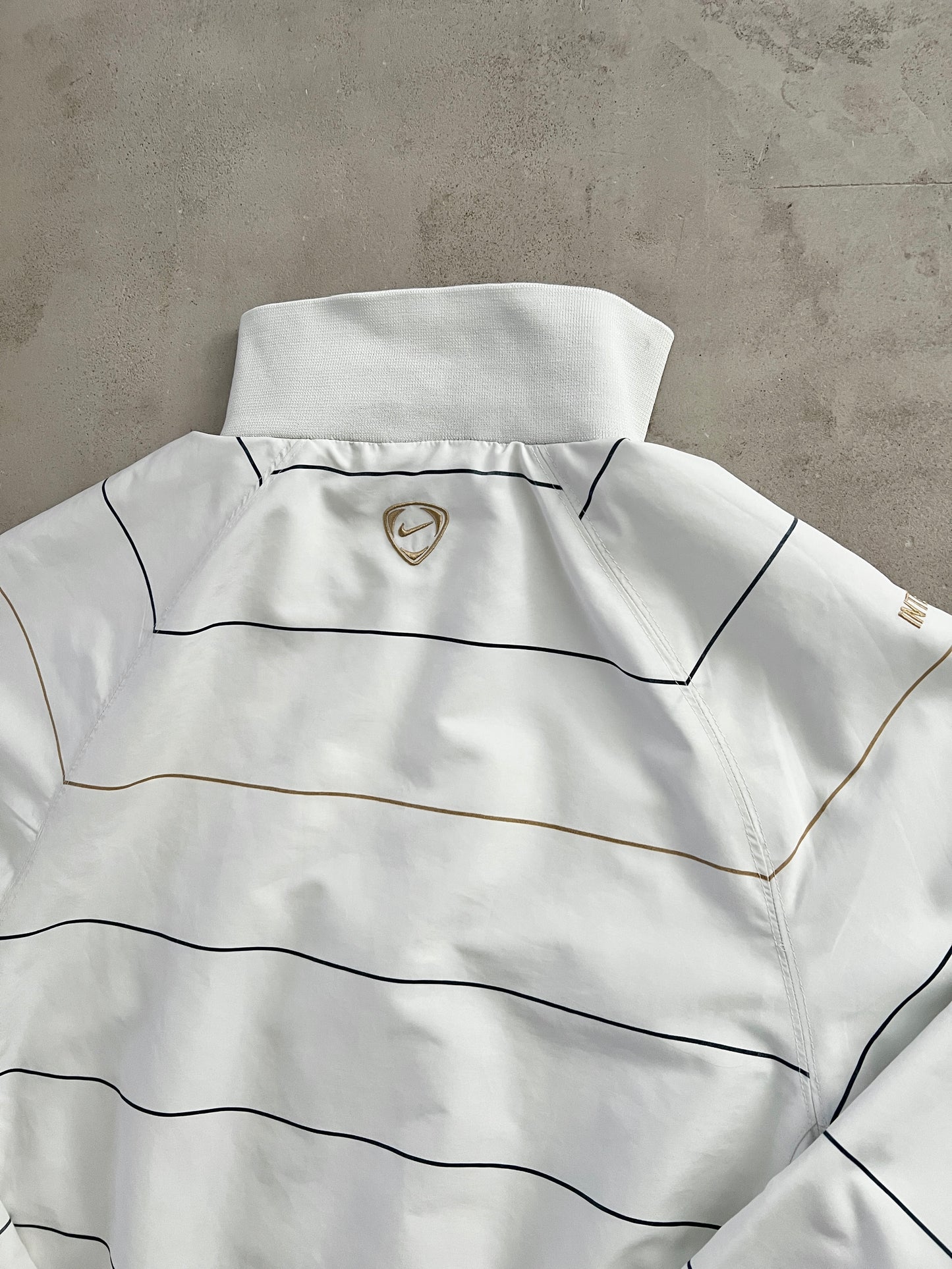 WHITE INTER MILAN NIKE JACKET - 2000S - S