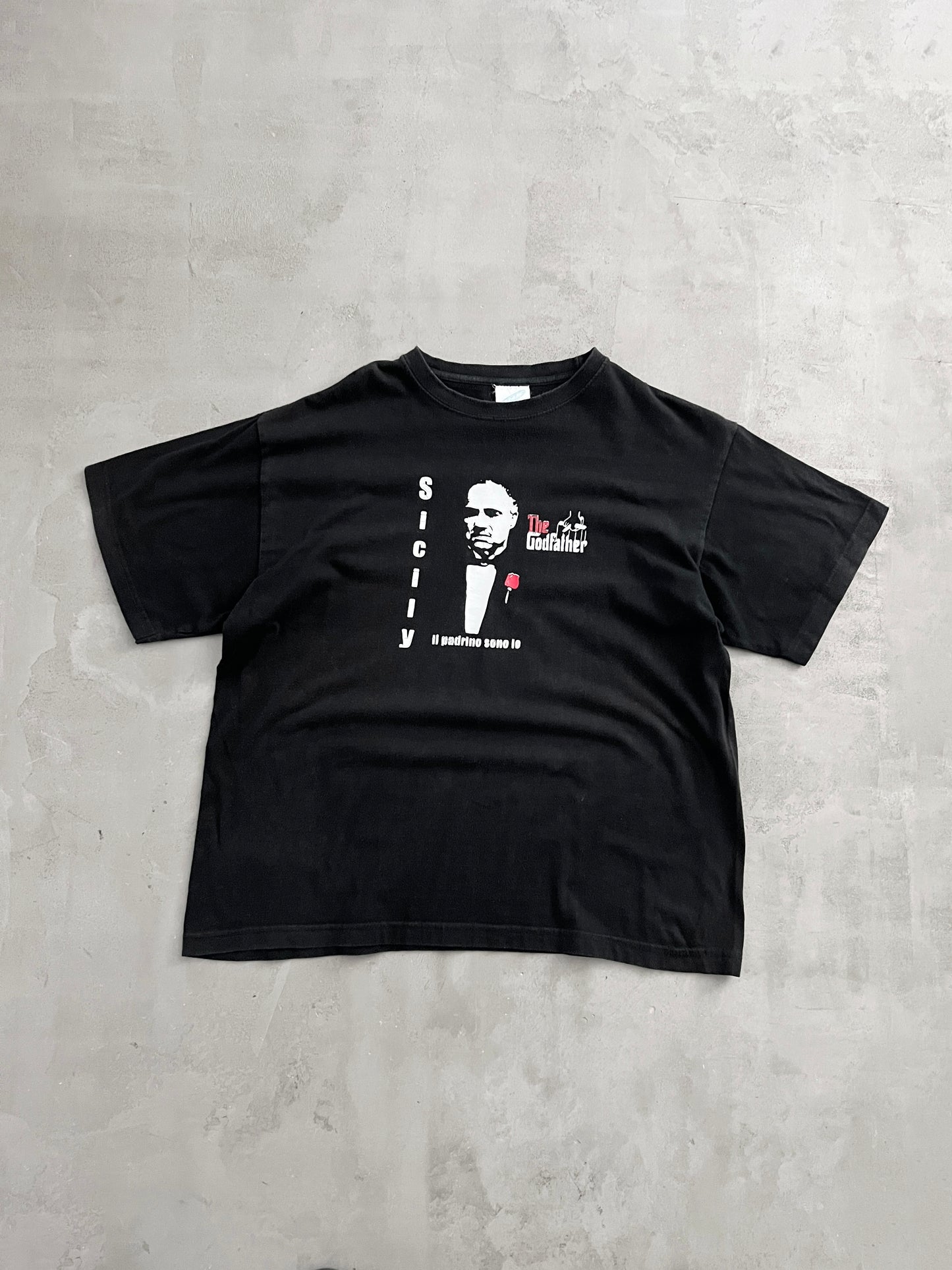 BLACK THE GODFATHER TEE - 1990S - M
