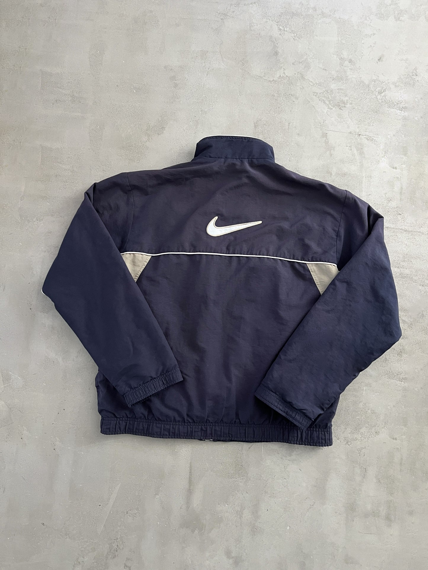 FADED NAVY NIKE JACKET - 2000S - S