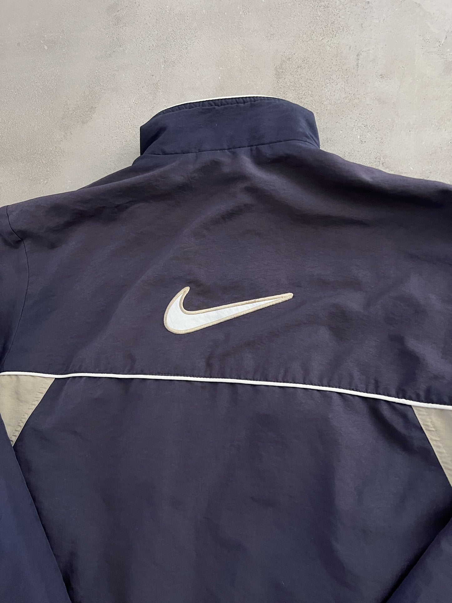 FADED NAVY NIKE JACKET - 2000S - S