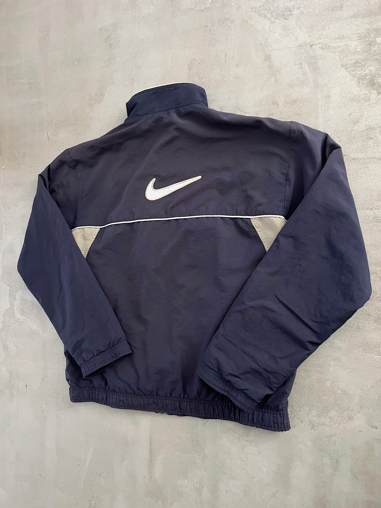 FADED NAVY NIKE JACKET - 2000S - S