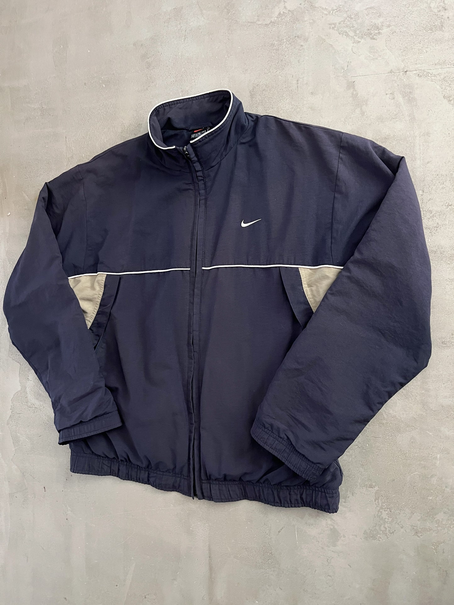 FADED NAVY NIKE JACKET - 2000S - S