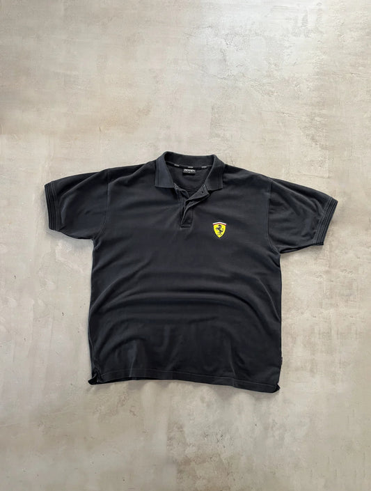 BLACK FERRARI POLO - 2000S - XL