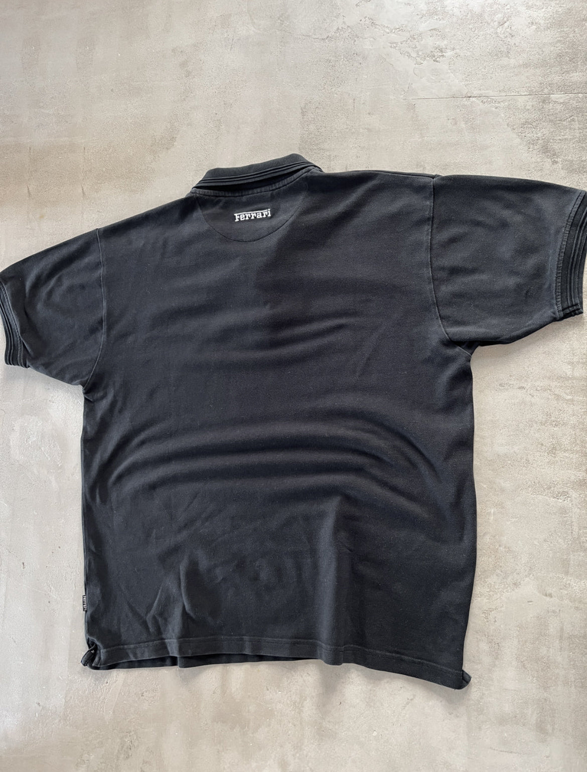BLACK FERRARI POLO - 2000S - XL