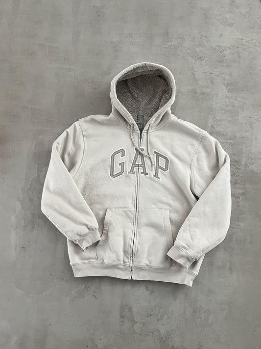 CREME GAP HOODIE - 2000S - L