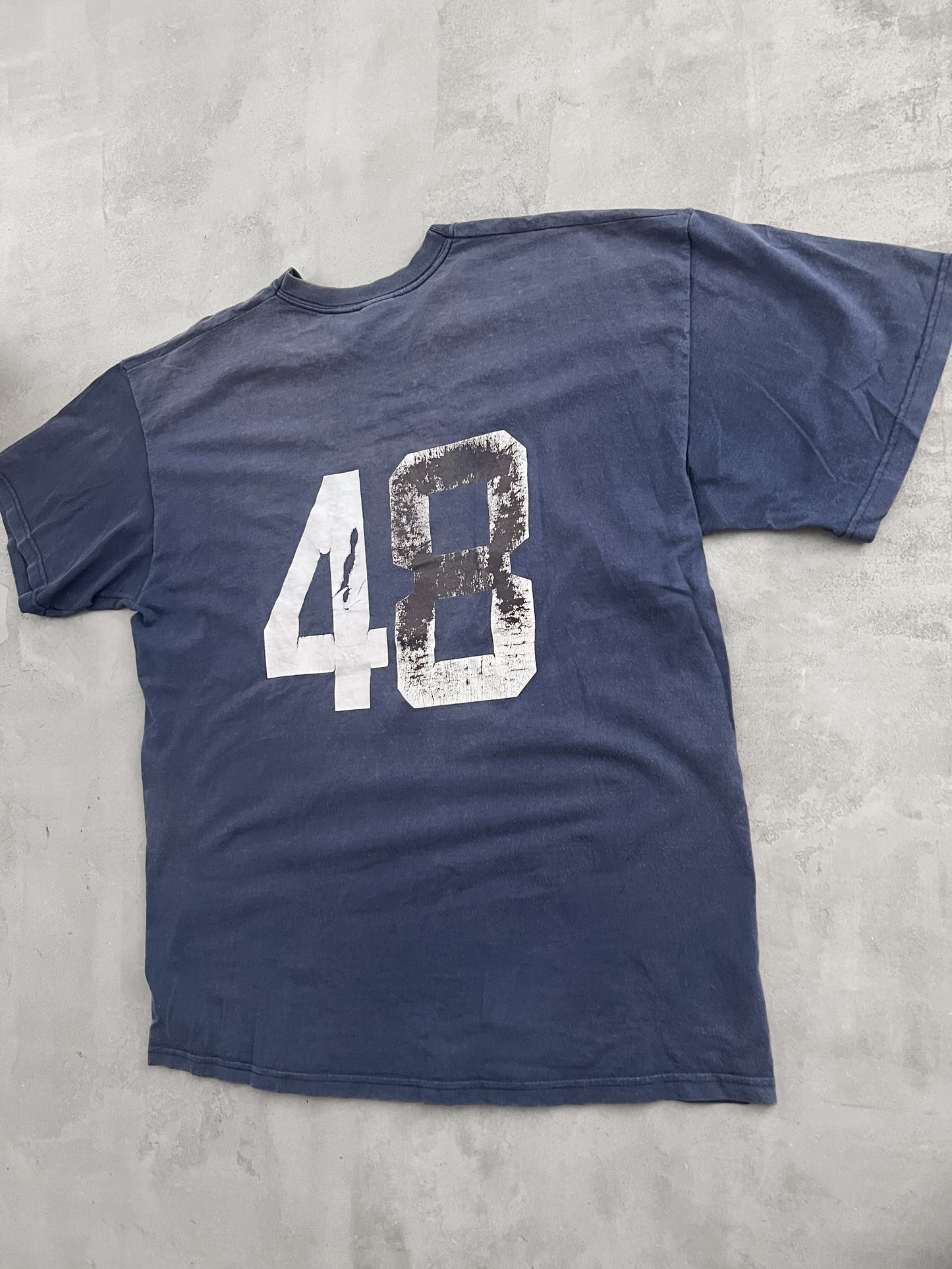 FADED NAVY MLB BASEBALL TEE - 1990S - L/XL