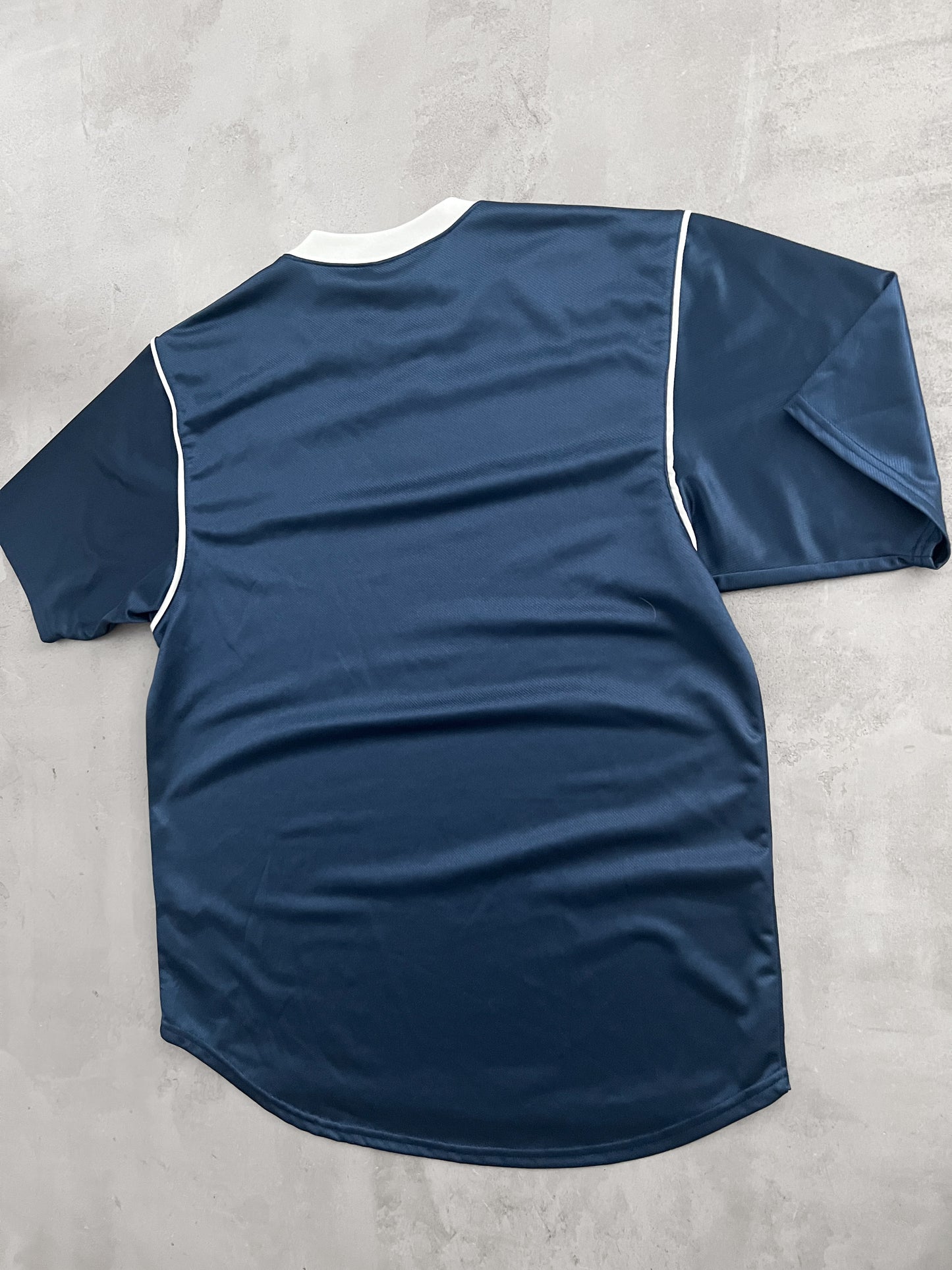 NAVY SSC NAPOLI NIKE JERSEY - 1990S - L
