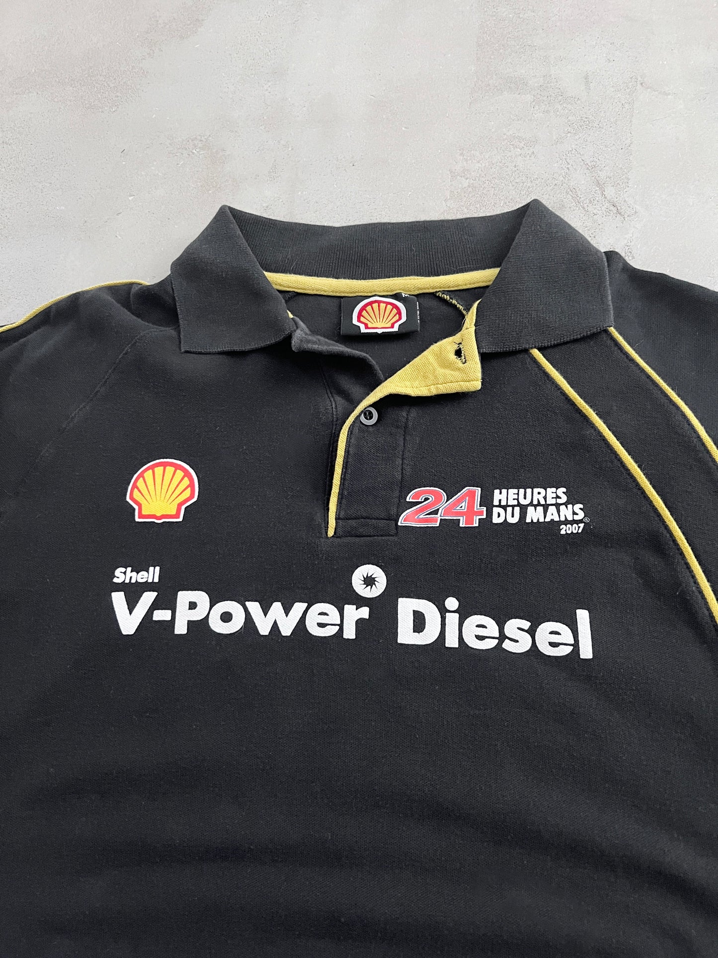 BLACK 24H LE MANS RACING LONGSLEEVE - 2000S - XS/S